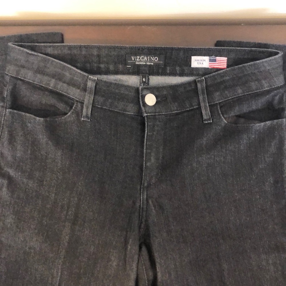 Vizcaino Black Flare Jeans